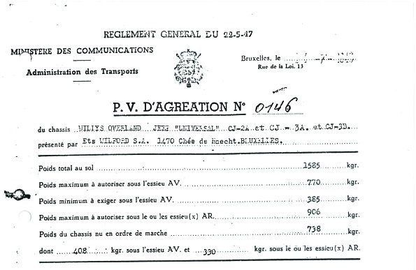 P.V.A. 0146 Ets Wilford